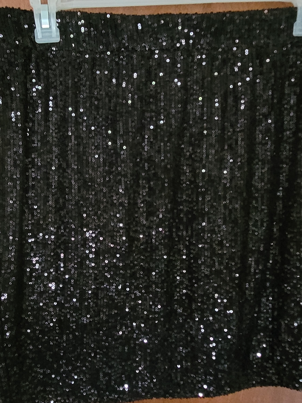 Maurices Black Sparkle Skirt